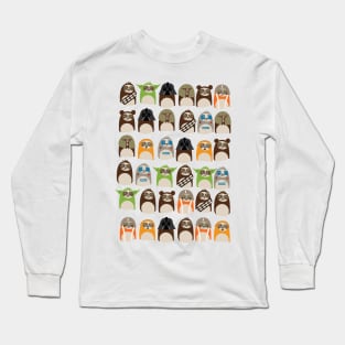 Sci-Fi Sloths Long Sleeve T-Shirt